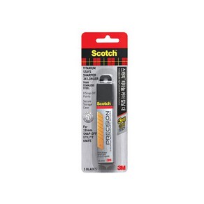 3M 3M)스카치 티타늄커터 칼날 (18mm TI-RL), 1개