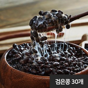 참발효 낫또 대용량 70g 30개 국내산 검은콩 소스포함