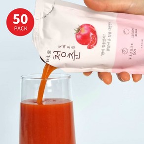 하정식품 하루애청춘 토마토즙, 50개, 110ml