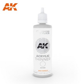 AK 11500 아크릴도료 에어브러시 신너 100ml, 1개