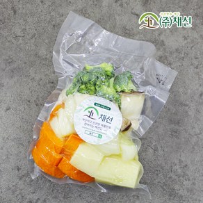 [손질 진공포장]카레용야채팩 250g 내외(감자 당근 양파 브로콜리 새송이버섯)), 1개