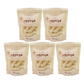 김규흔 한과 달콤한 조청 유과 120g, 단일옵션, 5개