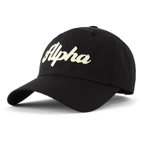 라핑 국산 나일론볼캡 바스락 모자 alpha 자수 방수 캡모자