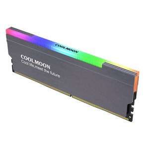 쿨러 쿨링 팬 써멀 구리스 패드 COOLMOON CR D134S 5V 3PIN ARGB RAM 방열판 방열판 쿨러 데스크탑 PC 컴퓨터 주소 지정이 가능한 RGB 메모리 냉각