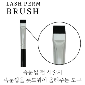 BRUSH 속눈썹펌 블러쉬 속눈썹펌브러쉬 틴팅브러쉬, TYPE1, 1개