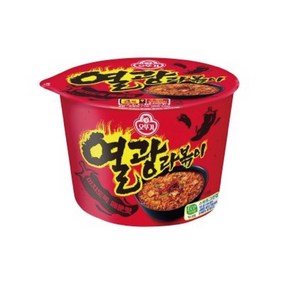 오뚜기 열광라볶이 큰컵라면 125g x 8개