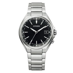 [시티즌] 손목시계 아테사 Eco-Drive 에코 드라이브 전파시계 월드타임 다이렉트 비행 CB1120-50E 남성 실버