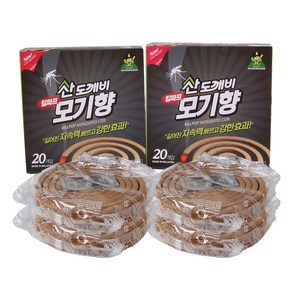 산도깨비 킬파프 모기향 20개입 x 2개