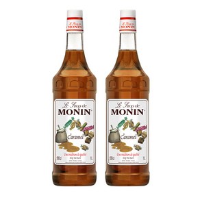 모닌 카라멜시럽 1000ml 2개세트, 1L, 2개