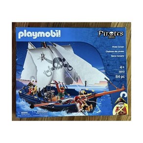 NEW SEALED 플레이모빌 PIRATE SHIP CORSAIR 5810 미국 판매자, NEW SEALED 플레이모빌 PIRATE SHIP C, 1개