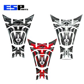 ESP 혼다 더뉴 PCX125 스티커 데칼 주유구 탱크패드 주유구패드 (19~20년식) 그래픽, 1개, 화이트