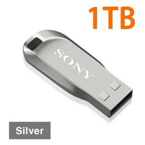 SONY USB 메모리 스틱 고속 전송 금속 SSD 휴대용 2TB 1TB