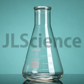 [JLS] SD Boo3.3 Glass Elenmeye Flask 강화유리 삼각플라스크 (50ml~500ml), 100ml  1ea, 100ml