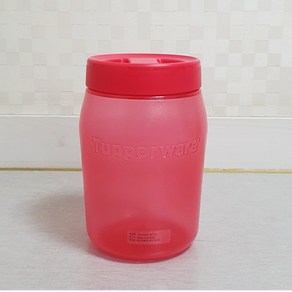 타파웨어 담금주병 다담자 밀폐용기 매실주병 1.5L 레드, 1개