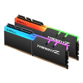 [G.SKILL] 지스킬 DDR4 16GB PC4-25600 [8G x 2] CL16 TRIDENT Z RGB, 2개