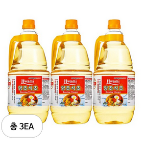 화미 양조식초, 1.8L, 3개