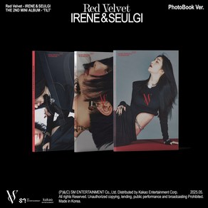 (CD) 레드벨벳-아이린&슬기 - Tilt (2nd Mini Album) (Photobook Ve.) (3종 중 1종 랜덤 발송)