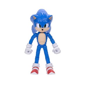 Sonic The Hedgehog 소닉 3 영화 액션 피규어 12.7cm(5인치) 소닉 컬렉터 장난감 피규어 남아 여아용 고 - 공식 라이선스 영화 제품 3개 193292