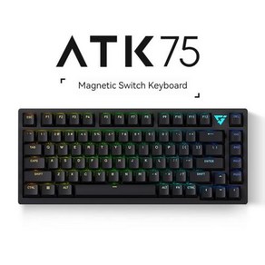 ATK ATK68 마그네틱 스위치 게이밍 키보드 SMART SPEED X 퀵 트리거 알루미늄 합금 기계식 키보드 RGB PC 게이머 바롤란트