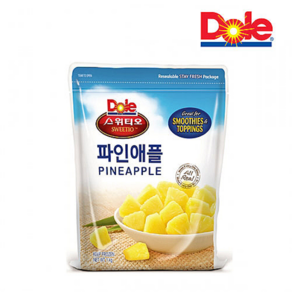 Dole 냉동 골드 파인애플 다이스 1kg [아이스박스 무료포장]