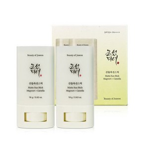 조선미녀 산들쑥 선스틱 18g(SPF50+) 2개 세트 B, 18g