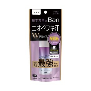 라이온 Ban 플라티나 데오드란트 롤온타입 무향 40ml, 1개