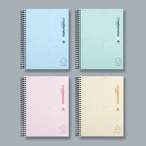 [tobe]두꺼운 4칸 수학연습장, 옐로우, 1개, 옐로우