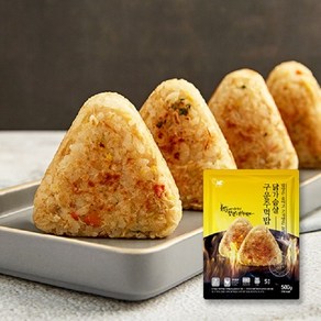 헬스앤뷰티 닭가슴살 구운주먹밥, 500g, 1개