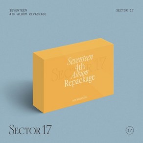 세븐틴 SECTOR 17 정규4집 리패키지 앨범 KiT ver