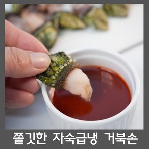 남해안 청정해역 거제도 자연산 거북손 자숙급냉, 1개, 1kg