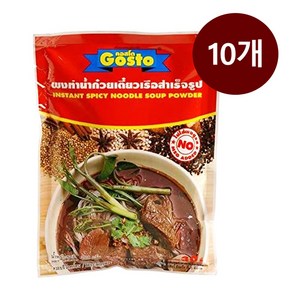 태국 고스토 스파이시 누들 스프 파우더 208g 쌀국수재료 Gosto INSTANT SPICY NOODLE SOUP POWDER, 10개