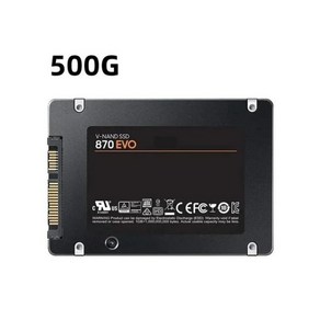 870 QVO 내장 솔리드 스테이트 드라이브 하드 디스크 노트북 마이크로 컴퓨터 데스크탑용 SSD Sata III 500GB 2.5 인치 1TB