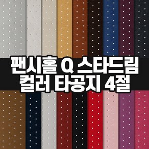 두성종이 팬시홀 타공지 Q 스타드림 4절 110g / 색지 색상지 팬시페이퍼, 1