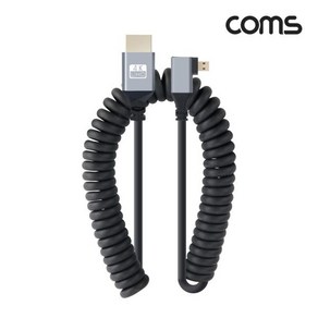 마이크로 HDMI 변환 스프링 HDMI Mico HDMI 4K UHD, 1개, 1m