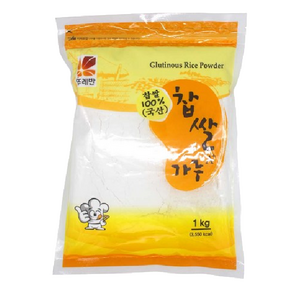 뚜레반 국산 복합 찹쌀가루, 1kg, 6개