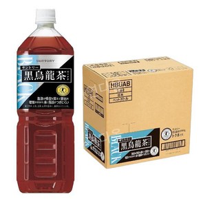 산토리 흑우롱차 쿠로 우롱차 대용량 1.4L 8개, 1박스, 8개입