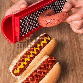 소세지 칼집넣기 칼집 무늬 Camping 소시지 벌집 커터 해외빠른 배송