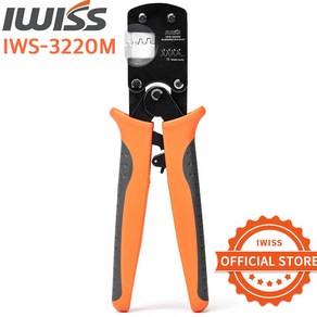 IWISS 마이크로컨넥터핀용 압착기 IWS-3220M AWG32-20, 1개