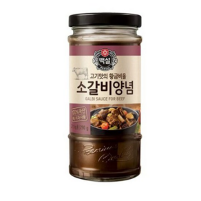 (상온)[백설]소갈비양념290gx3, 290g, 3개