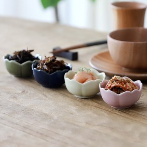 오반자이 사색벚꽃 도자기 종지, 옵션4. 사색벚꽃종지[딥블루1p], 1개