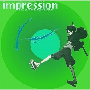 [CD] 사무라이 참프루 애니메이션 음악 - 임프레션 (Samuai Champloo Music Recod: impession Oiginal Sound...