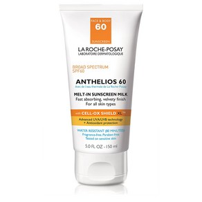 라로슈포제 La Roche-Posay Anthelios Melt-In Sunsceen 밀크 바디 페이스 선크림로션 SPF60 150ml, 1개