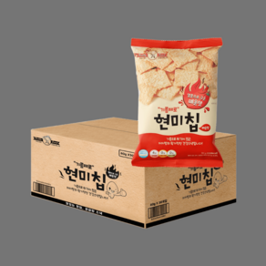 기름제로 현미칩 매운맛, 60g, 30개