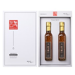 이삭방앗간 수입산 저온압착 참기름 + 참기름 250ml 2구 선물세트, 1개