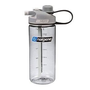 Nalgene Sustain Titan BPA 프리 멀티드링크 물병 50% 플라스틱 폐기물에서 추출한 소재로 제작 591.5ml(20온스) 투명