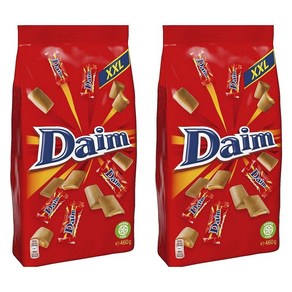 Daim 다임 미니 초코바 초콜릿 대용량 460g 2팩, 2개