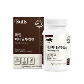 베타글루칸 효능 600mg x 60정, 1개