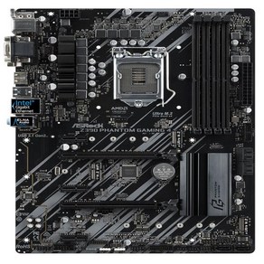 1151 마더보드 ASROCK Z390 팬텀 게이밍 4S 인텔 9 세대 8 코어 CPU용 4xDDR4 128GB USB 3.2, 한개옵션0