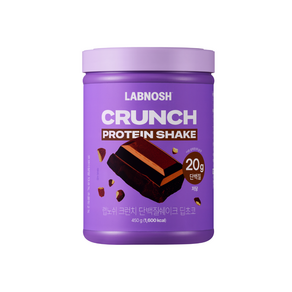 랩노쉬 크런치 단백질 쉐이크 딥초코맛, 1개, 450g