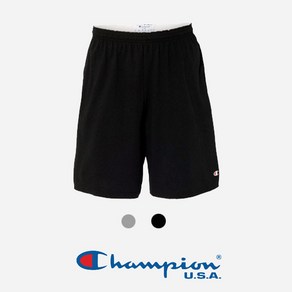 [챔피온 USA/국내배송] 8180 MENS COTTON SHORTS WITH POCKET (2 COLOR) 코튼 쇼츠 반바지